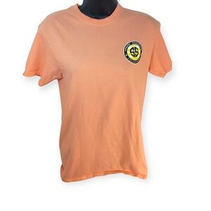 Simply Southern Peach Graphic Tee Nana Small